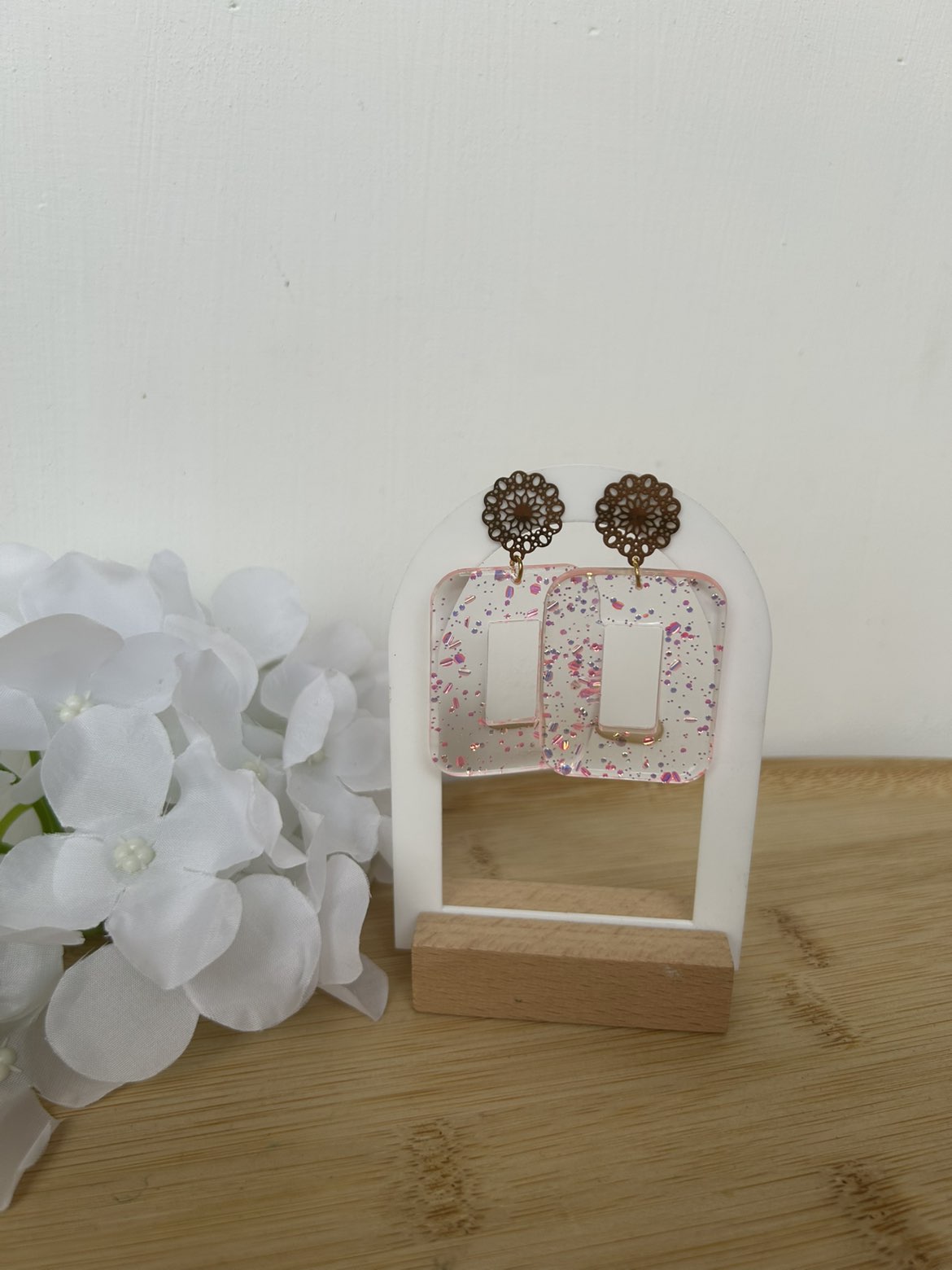 Boucle d'oreille Jade