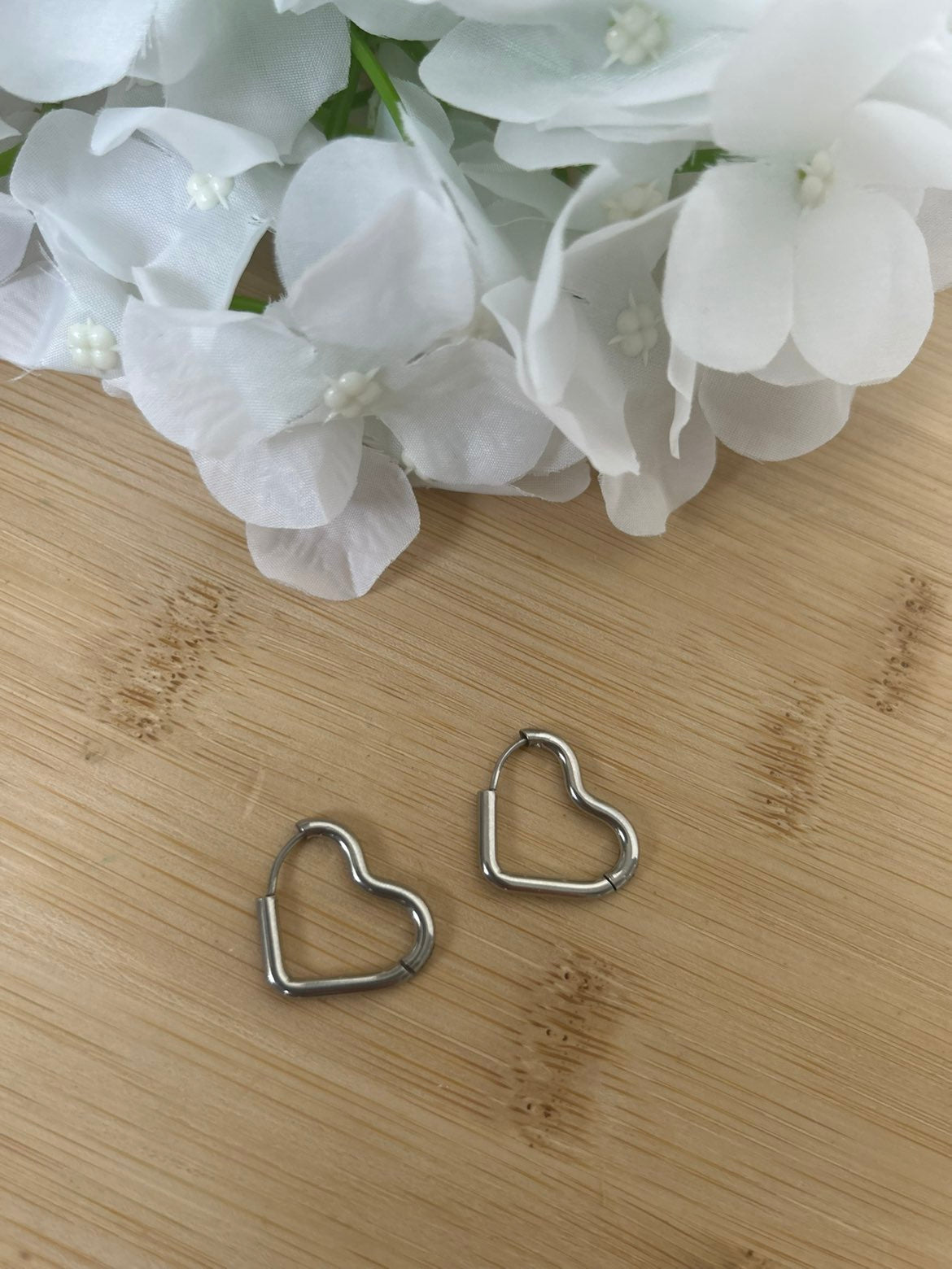 Créoles coeur Argent